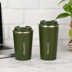 แก้วน้ำสแตนเลส กระบอกสแตนเลส เก็บอุณภูมิร้อน - เย็นได้นาน 12 ชม. วางในรถได้ Stainless Tumbler แก้วเก็บความเย็น มีให้เลือก 3 ขนาด ขนาด 500 ML