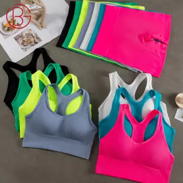 Nike sports bra and spandex set best sale