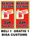 Bikin Spanduk Beli 1 Gratis 1. 
