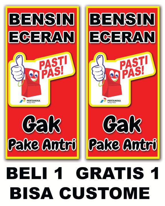 Bikin Spanduk Beli 1 Gratis 1