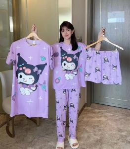 TFF-Stretchable Pajama 4 in 1 for Women Free Size