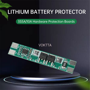 3S LiFePO4 BMS (11.1V/12V/12.6V) - 5A พอร์ตเดียวกันแผ่นป้องกันโดยไม่มีการทรงตัว