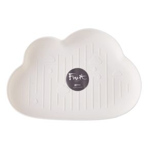 Khay đựng đồ ăn dặm hình đám mây KidsWorld khay nhựa hình mây cho bé ăn dặm dễ thương siêu tiện lợi