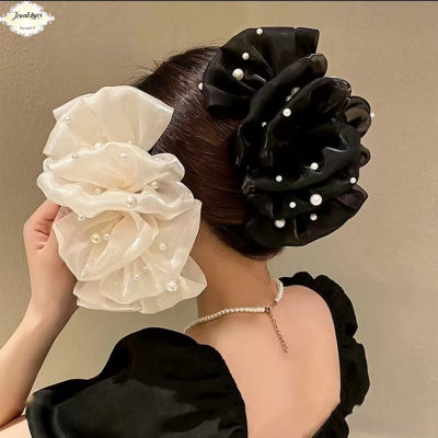 Kẹp Tóc Hình Cá Mập Cao Cấp Thời Trang Mới 2025 Kẹp Tóc Phụ Kiện Tóc Đuôi Ngựa Thanh Lịch Cho Phụ Nữ Phụ Kiện Tóc Bằng Lông Vũ