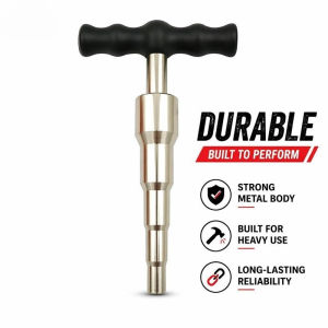 Durable Pipe Rounder Tube Expander Tool T Handle Solid Iron For Aluminum Plastic Pipe Tight Space