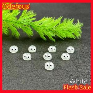 Oderous 10Pcs Luminous Briquettes Elfs Black Ball Sprite Duck Figurine Home Decor Glowing Miniature Fairy Garden Decoration Accessories