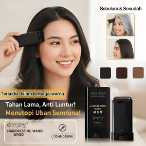 【Kirim dalam 24 jam】Stik Pewarna Rambut Rambut Sisir Pewarna Untuk Menutupi Uban Tahan Air Anti Keringat Stik Tumbuhan Pewarna Rambut