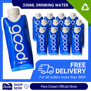 Good Water 330ml Drinking Water Tetra Pack Eco-Friendly (12 pieces per carton)