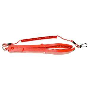 Fish Lip Grabber Fish Body Clamps with Nonslip Handle and Lanyard Fishing Pliers with Grip Fishing Hook Removal Tool