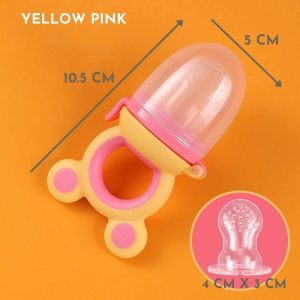 Baby Fruit Feeder Food Feeder Puting Buah Bite Silicone Teether Pacifier Infant Feeding Tool Eating Bayi Makanan bayi