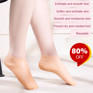 Foot Exfoliating Silicone Socks Foot Care Socks Feet Moisturize Dead Skin Removal