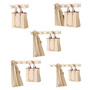 Without Drilling Designs Coat Hook Rack Featuring Various Hook for Effortlessly Installation and Modern Home Decoration