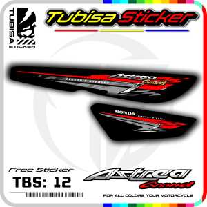 Sticker Striping Variasi Grand/Astrea- Stiker Sticker Striping Variasi Motor Grand/Astrea. TBS.12