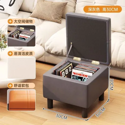 Shoe Cabinet With Stool Ottoman Shoe Rack With Seat Home Doorway Storage Stool Long Storage Can Sit in the Door Stool Home Flip Type Shoe Stool Bench