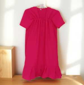 fuji dress anak /daster anak perempuan/daster anak 3 sampai 10 tahun/ daster cringkle airflow