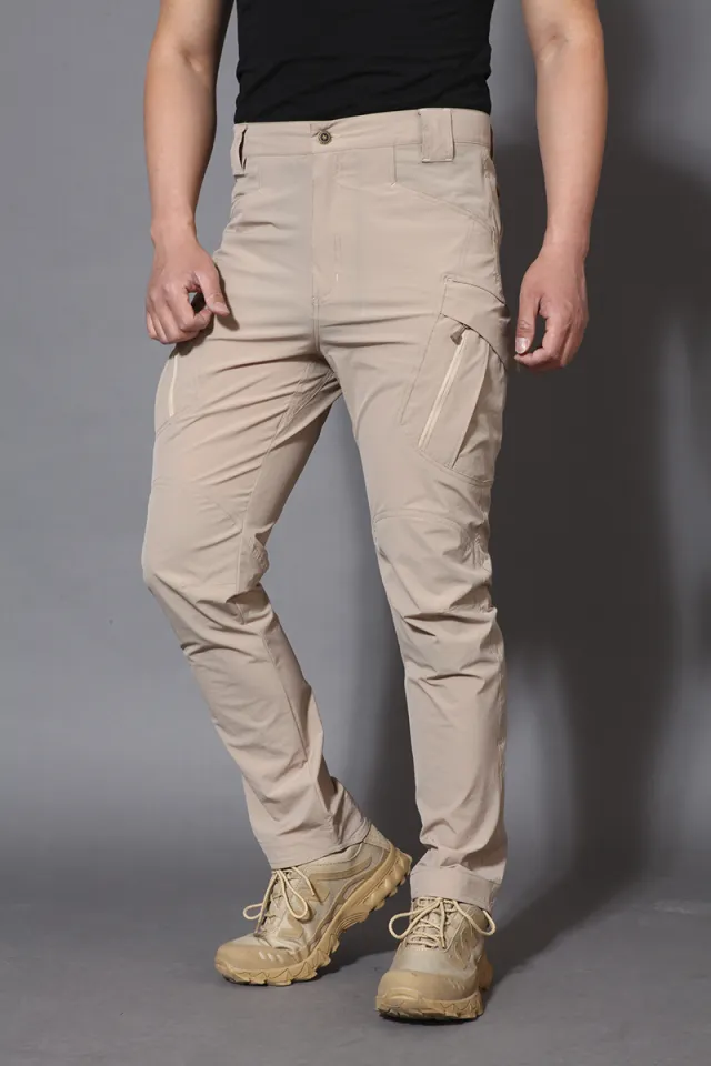 6 Pocket Black Cargo Pants Hip Hop Streetwear Jogger Elastic Waist Korean  Sweatpants