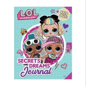 LOL Surprise Secrets and Dreams Journal Activity Book With Crafts Quizzes Writing Drawing For Kids 4-6 Years