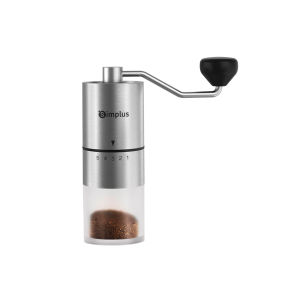 SimplusPink Mannual Coffee Grinder Coffee Maker Portable Bean Coffee Machine High Precision