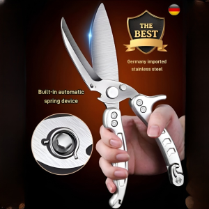 Whale Shark Scissors All Steel Shears Stainless Steel Kitchen Chicken Bone Scissors
