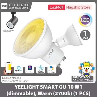 Yeelight Gu10 Smart Bulbs W1 (Dimmable) Work with Hey Google Siri Shortcut Alexa Smartthing