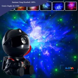 CHUBAN Lampu Proyektor Model Bintang Galaksi 5V with Remote Control - HR-F3