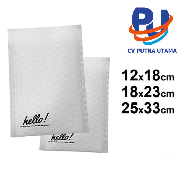 POLY BUBBLE MAILER WHITE MATTE Lazada Indonesia