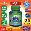 NUTRIMAX BILBERRY EXTRACT VITAMIN OBAT KESEHATAN MATA MINUS LELAH RETINA SIRKULASI DARAH 30 KAPSUL. 