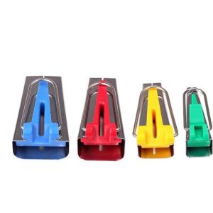 4 Pcs Bias Tape Maker Set Alat Pembuat Bisban Kain Alat Pembuat Bisban Handmade Diy Aksesoris Menjahit