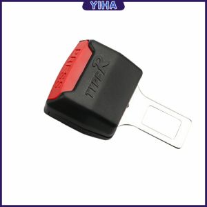 Yiha หัวเสียบเข็มขัดนิรภัยเพื่อตัดเสียงเตือนที่เสียบ หัวเสียบเบลล์หลอก Car seat belt plug