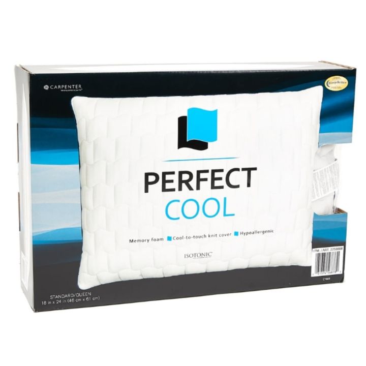 Isotonic Perfect Cool Memory Foam Pillow Lazada PH