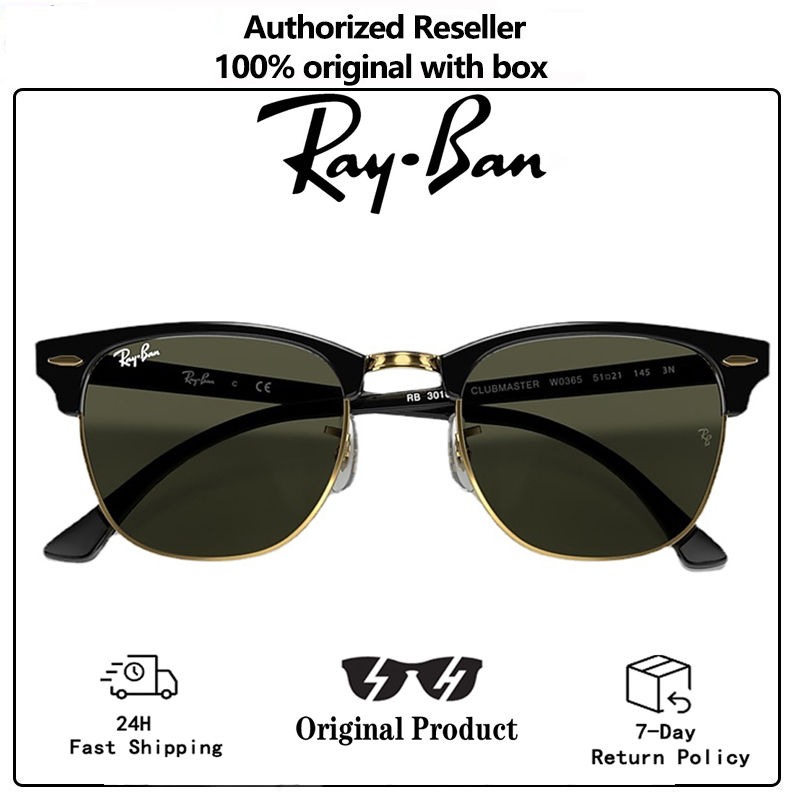 Clubmaster RB3016｜W0365 Retro Tortoise, Acetate Frame Timeless