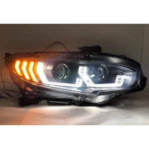 Honda Civic FC FK7 1.5 1.8 Head Lamp Projector DRL Led 100% Taiwan 2016 2017 2018 2019 2020 2021