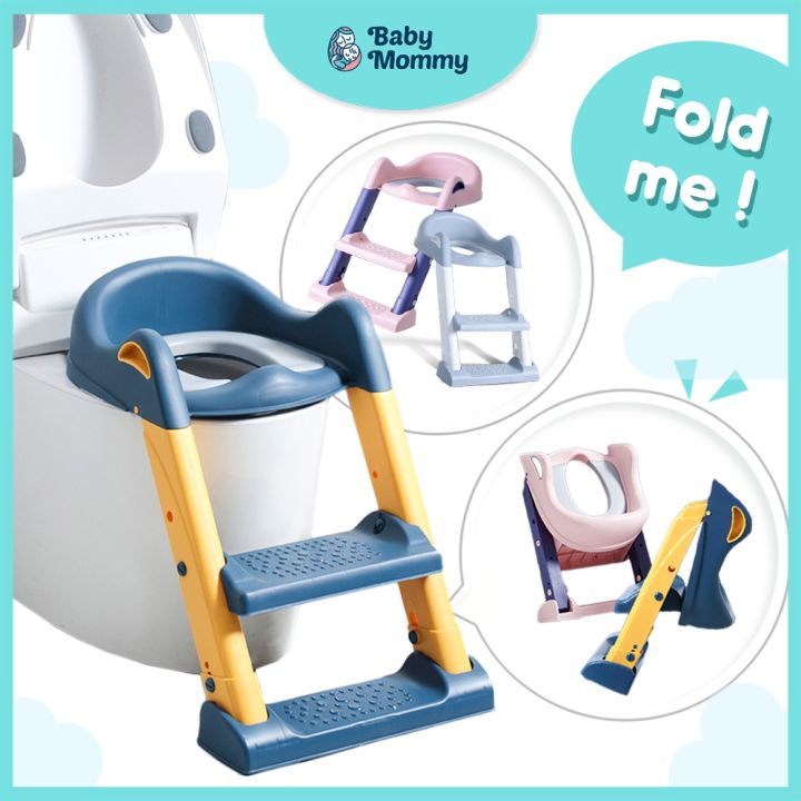 🇸🇬 ReadyStock Infant Folding Potty Seat Training Toilet Bowl Seat with
