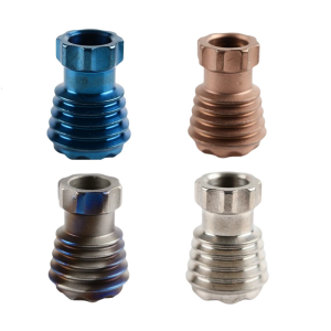 Durability Titaniums Knifed Pendants Umbrellas Rope Tail Pendants Colorful Pendants for Paracord Bracelets or Necklaces