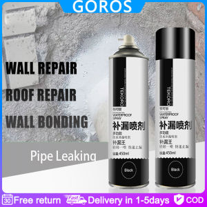 【In stock】Waterproof spray to repair leaks wall cracks leaks sealing waterproof spray quick sealing flexible rubber coating waterproof spray