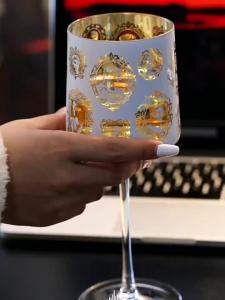 Sacesr Creative Red Wine Glass Large Capacity High Temperature Resistance Liquor Glass High Footed Glasses Premium Champagne Tall Cup J6H9P