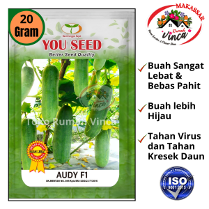 Benih Bibit Biji Timun Baby AUDY F1 20gr Timun Lalap dari Cap You seed