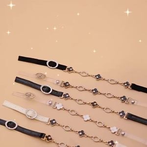 [Free Shipping] Non-Stop Chain High-Heeled Shoe Straps To Prevent Heel Slippage No Installation Required Transparent And Invisible Non-Slip WomenS Anti-Loss Heel Straps