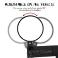 Universal Motorcycle handle end circular mirror Rear View Mirror Cafe Racer Bar End Side Mirrors For Benelli Leoncino 500 250 BJ500 KTM DUKE BMW SUZUK GSX-R750 Honda Rebel500 cm300 cmx500 etc. 