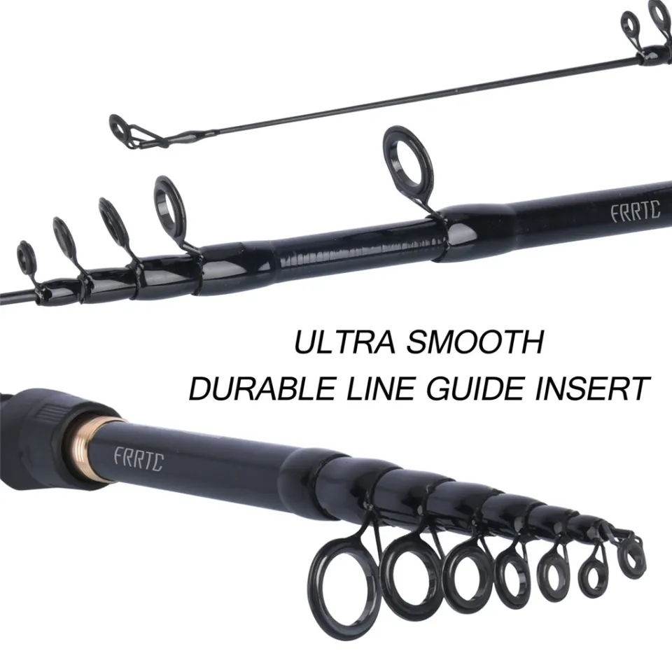 Telescopic Fishing Rod Ultralight Weight Spinning/Casting Fishing Rod  Carbon Fiber 1.6-2.4m Fishing Rod Tackle