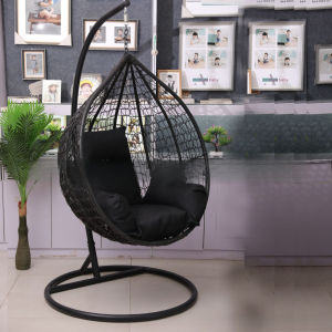 UrbanSpace SG- Hammock Wicker Chair Hammock Indoor Swing Lounge Chair Balcony Single Sleeper Cradle