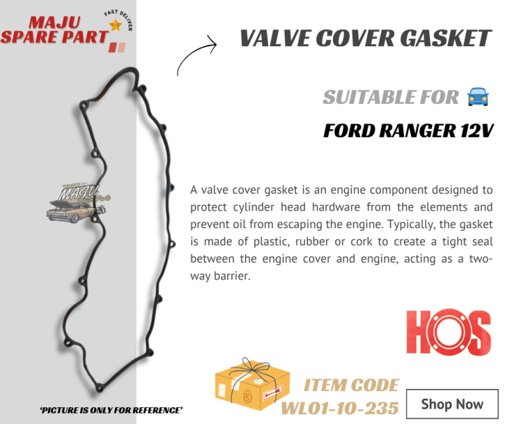 MSP FORD RANGER 12V VALVE COVER GASKET WL01-10-235