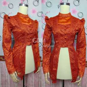 Kutubaru Crop Sanghai Azzahra/ Kebaya Modern Untuk Wisuda/ Lamaran/ Kondangan/ Seragam Bridesmaid/ Among Tamu/ Jaga Kado/ Maternity/ Ibu Besan