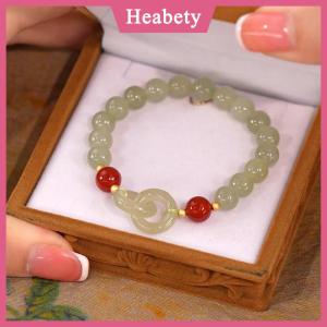 Heabety Mùa Hè Valentine Của Ngày Món Quà Tình Yêu Trái Tim Ngọc Bích Hạt Vòng Đeo Tay Quyến Rũ Cho Phụ Nữ Cô Gái Thời Trang Tự Nhiên Vòng Đeo Tay Để Yêu Đồ Trang Sức Quà Tặng