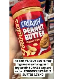 Founders Peanut Butter 1.36kg – Creamy or Crunchy Spread