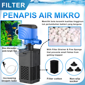 POMPA AIR AQUARIUM INTERNAL FILTER WP-006FF SUMBERSIBLE PUMP