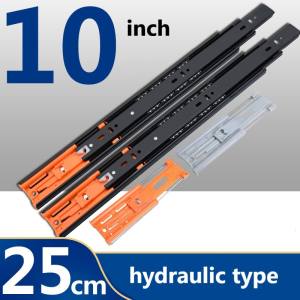 Drawer Guide Drawer Slide Roller Full Extension Ball Bearing Heavy Duty 10in to 24in