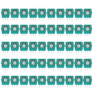Industrial Grade Potentiators Sensor Potentiometer Sensor Enhances Gaming Experience ABS Material Potentiometer 50 Pack