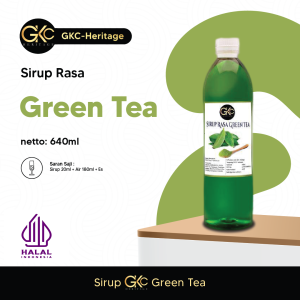 Sirup Green Tea / Green Tea Syrup Minuman Gkc Heritage 640ml