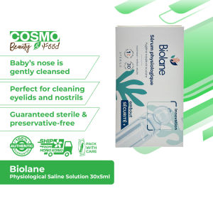 Biolane Physiological Saline Solution 30x5ml [Pure Convenient and Safe Hygiene for All Ages]